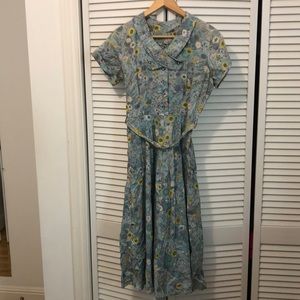 1950s Wildflower Dress